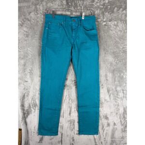 American Eagle Outfitters Turquoise Slim Fit Jeans Pants Mens Size 28x30
